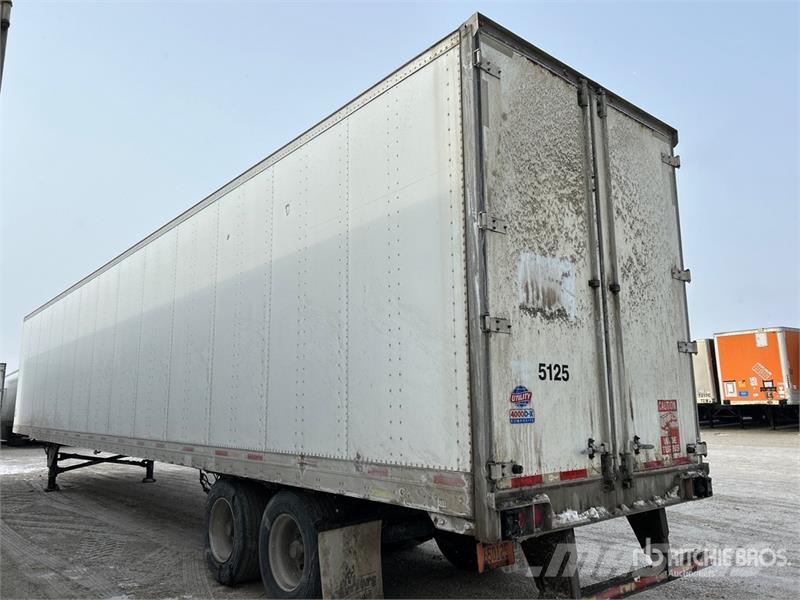 Utility 53 ft x 102 in T/A Van Trailer Furgoonhaagised