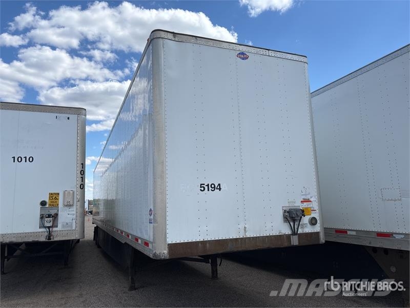 Utility 53 ft x 102 in T/A Van Trailer Furgoonhaagised
