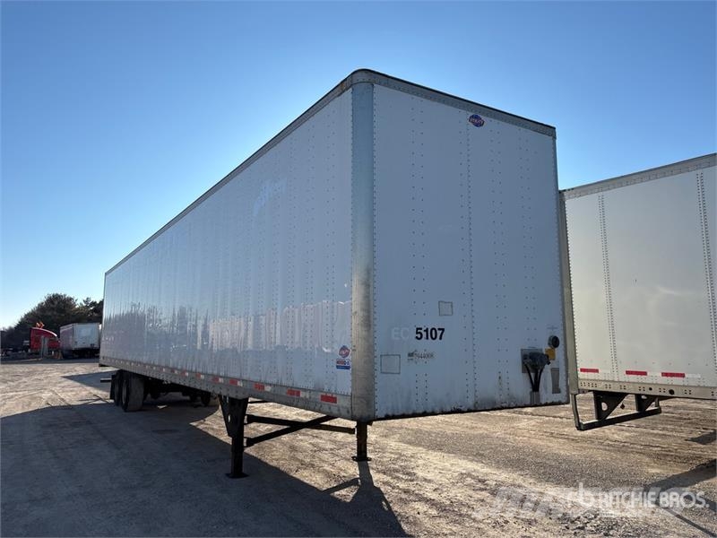 Utility 53 ft x 102 in T/A Van Trailer Dengtos priekabos