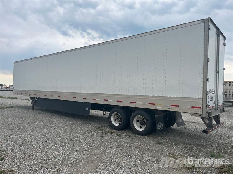 Utility 53 ft x 102 in T/A Van Trailer Gesloten opbouw trailers