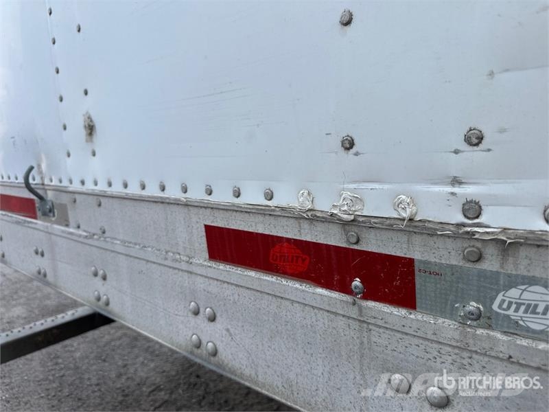 Utility 53 ft x 102 in T/A Van Trailer 箱體拖車
