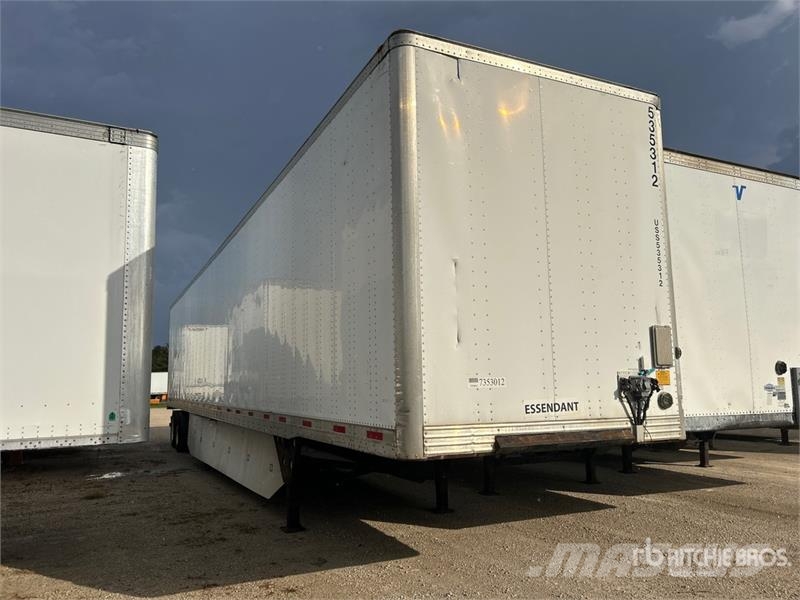 Utility 53 ft x 102 in T/A Van Trailer Furgons