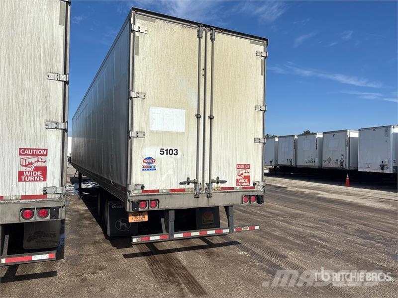 Utility 53 ft x 102 in T/A Van Trailer Dengtos priekabos