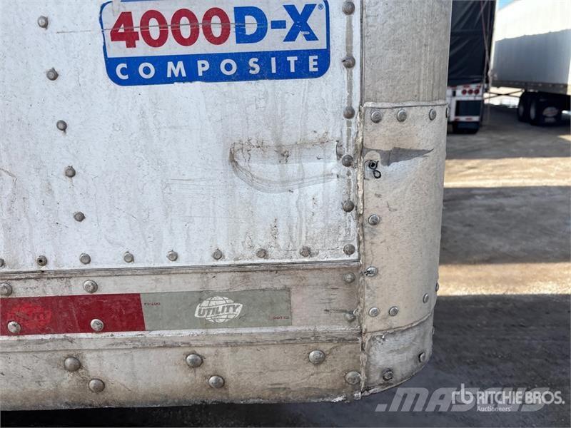 Utility 53 ft x 102 in T/A Van Trailer Dengtos priekabos