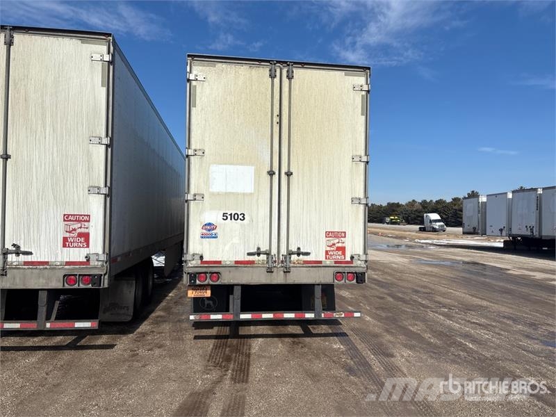 Utility 53 ft x 102 in T/A Van Trailer Dengtos priekabos