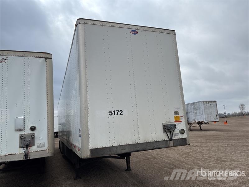 Utility 53 ft x 102 in T/A Van Trailer Dengtos priekabos