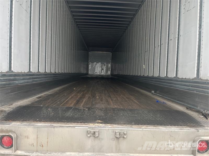 Utility 53 ft x 102 in T/A Van Trailer Gesloten opbouw trailers