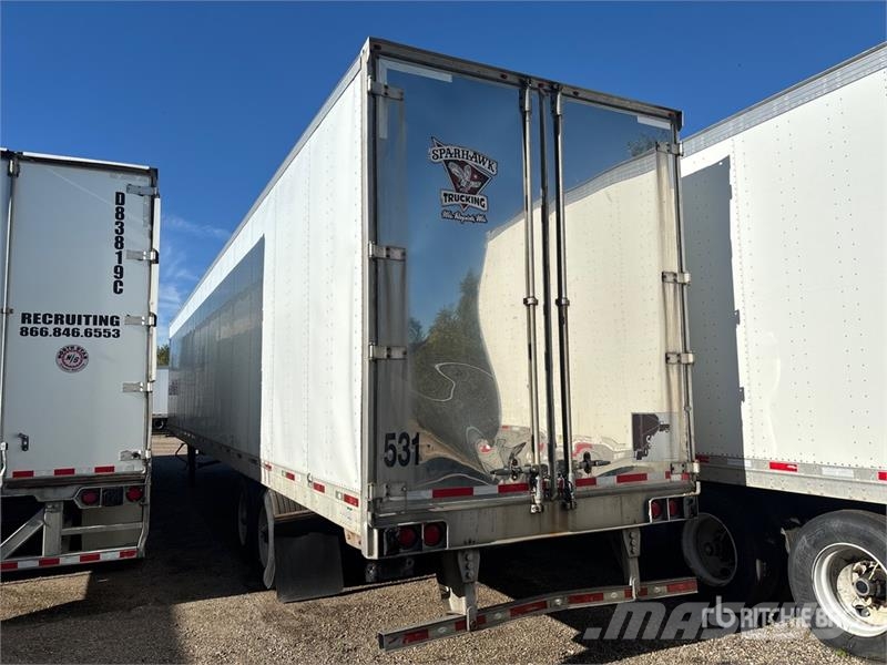 Utility 53 ft x 102 in T/A Van Trailer Furgons
