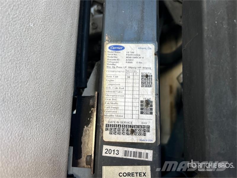 Utility 53 ft x 102 in T/A Refrigerated Trailer Semi Reboques Isotérmicos