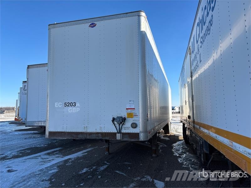 Utility 53 ft x 102 in T/A Van Trailer Dengtos priekabos