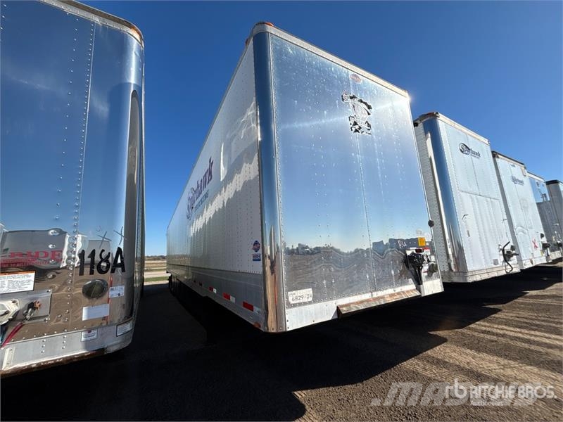 Utility 53 ft x 102 in T/A Van Trailer 박스 바디 트레일러