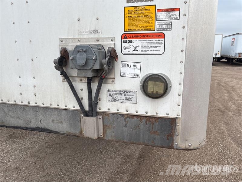 Utility 53 ft x 102 in T/A Van Trailer Dengtos priekabos