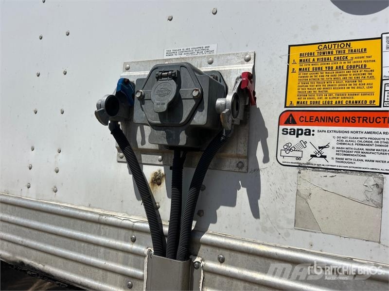 Utility 53 ft x 102 in T/A Van Trailer Dengtos priekabos