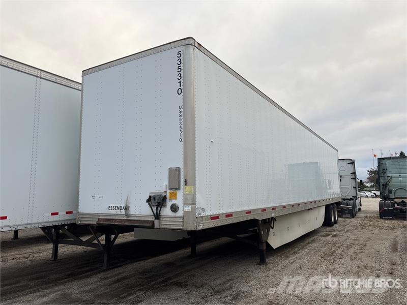 Utility 53 ft x 102 in T/A Van Trailer Rimorchi cassonati