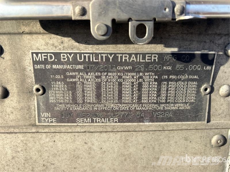 Utility 53 ft x 102 in T/A Refrigerated Trailer Semi Reboques Isotérmicos