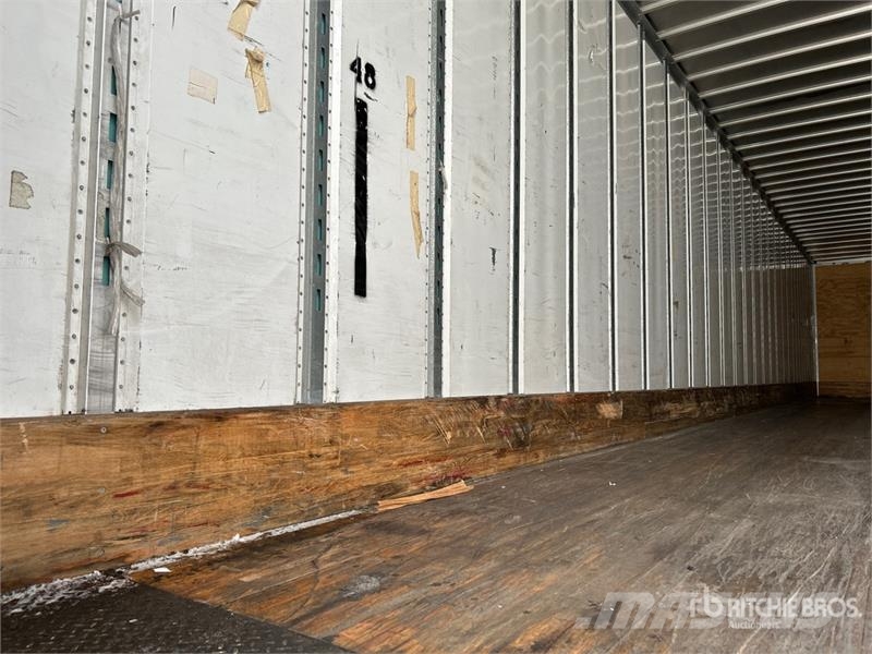 Utility 53 ft x 102 in T/A Van Trailer Furgoonhaagised