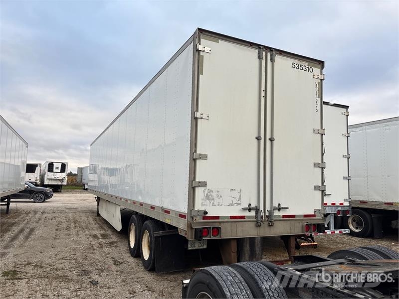 Utility 53 ft x 102 in T/A Van Trailer Rimorchi cassonati