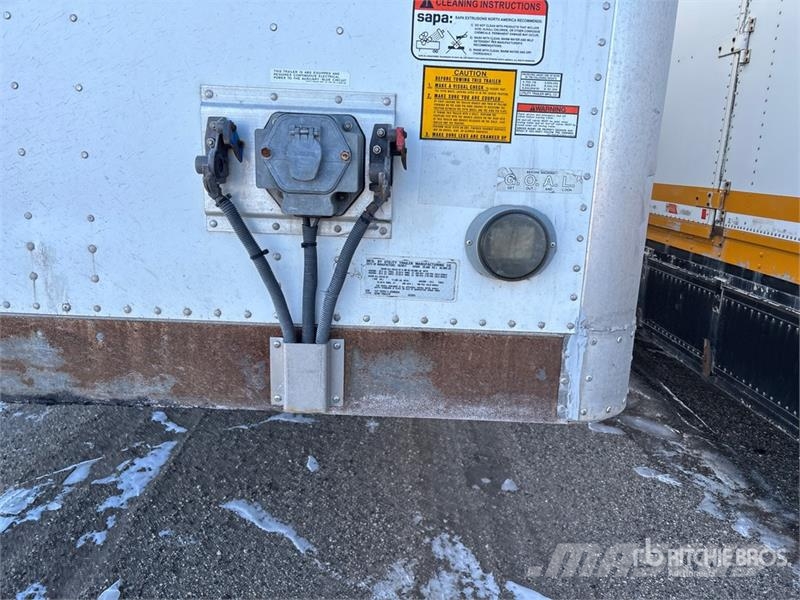 Utility 53 ft x 102 in T/A Van Trailer Dengtos priekabos