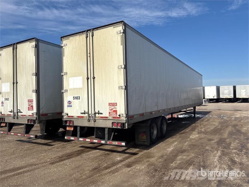 Utility 53 ft x 102 in T/A Van Trailer Dengtos priekabos