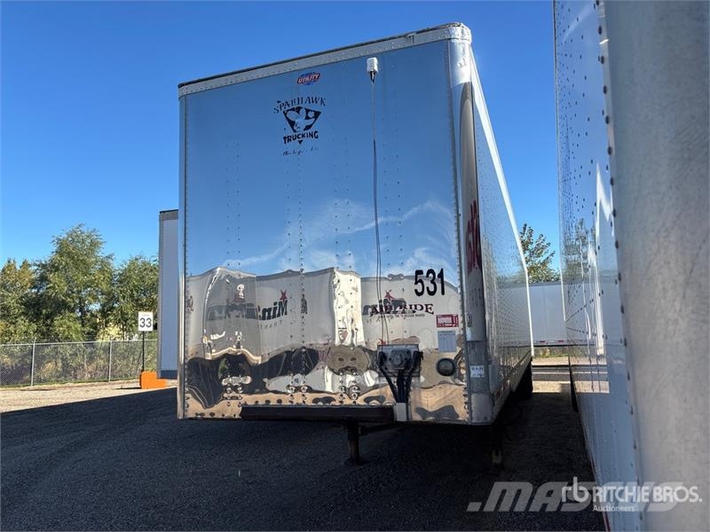 Utility 53 ft x 102 in T/A Van Trailer Furgons