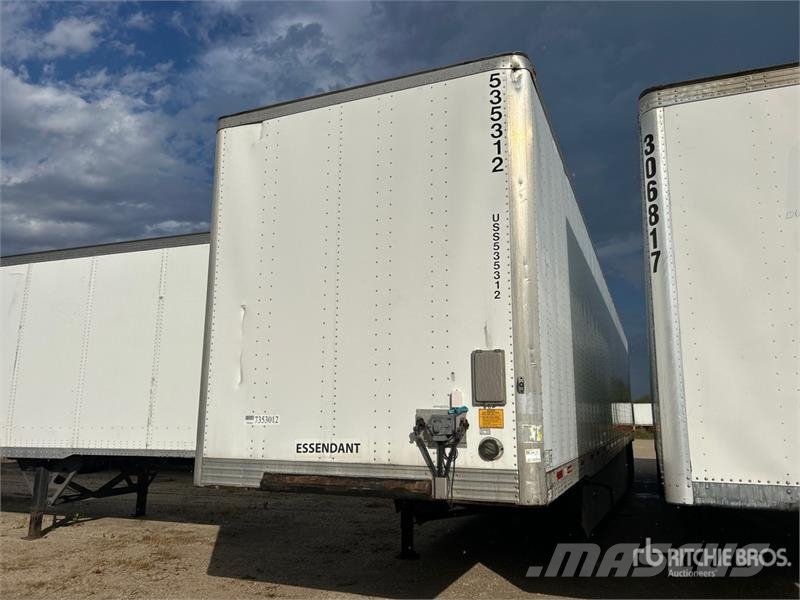 Utility 53 ft x 102 in T/A Van Trailer Furgons