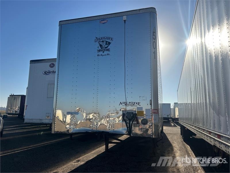 Utility 53 ft x 102 in T/A Van Trailer Furgons
