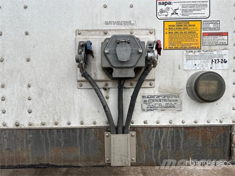 Utility 53 ft x 102 in T/A Van Trailer Dengtos priekabos