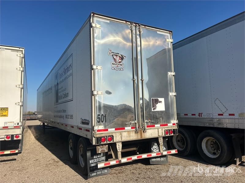 Utility 53 ft x 102 in T/A Van Trailer Furgons
