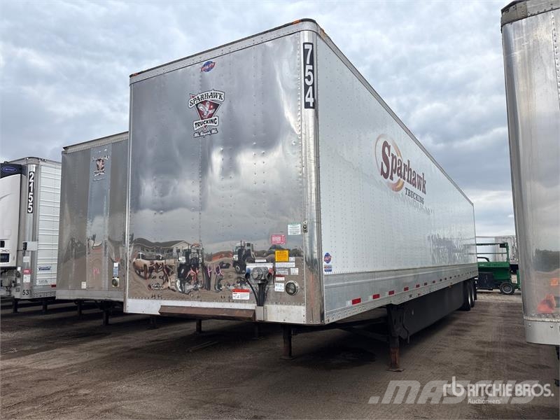 Utility 53 ft x 102 in T/A Van Trailer 箱體拖車