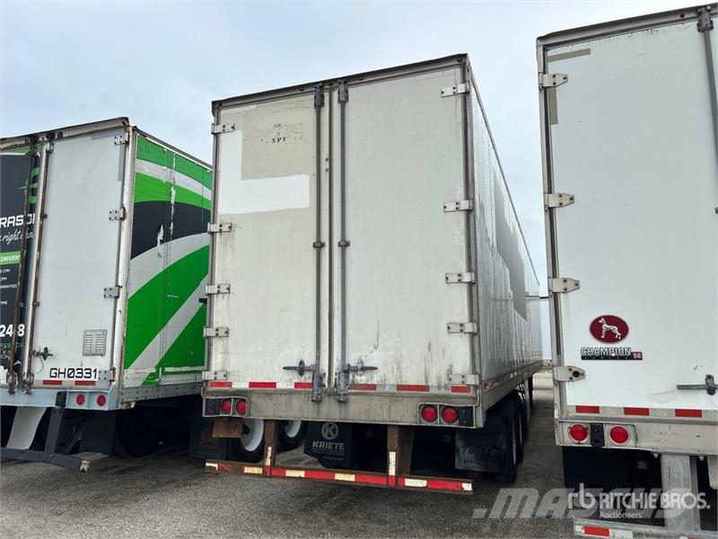 Utility 53 ft x 102 in T/A Van Trailer مقطورات ذات هيكل صندوقي
