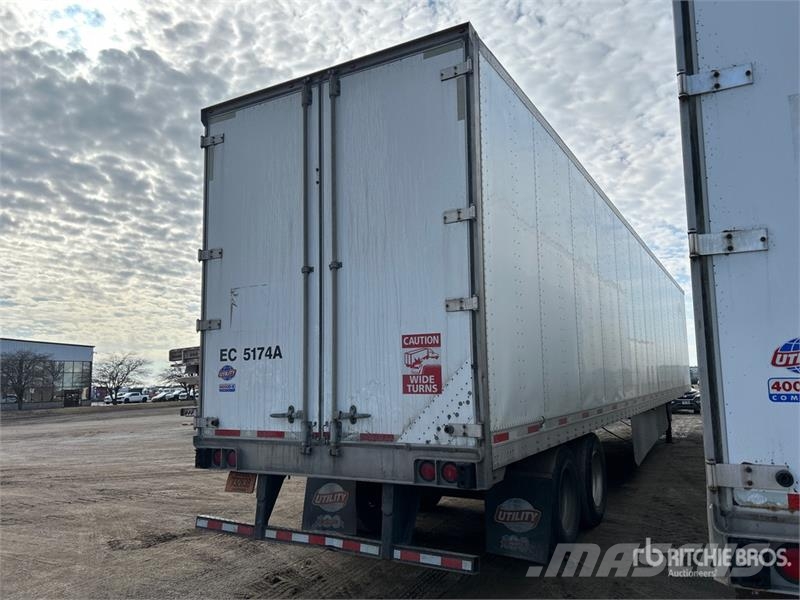 Utility 53 ft x 102 in T/A Van Trailer Dengtos priekabos