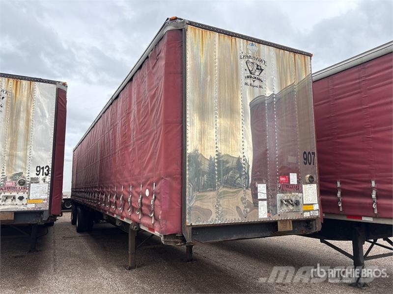 Utility TS2CHA 50 ft T/A Spread Axle Curtain Side Trailer Remolques de caja de lona