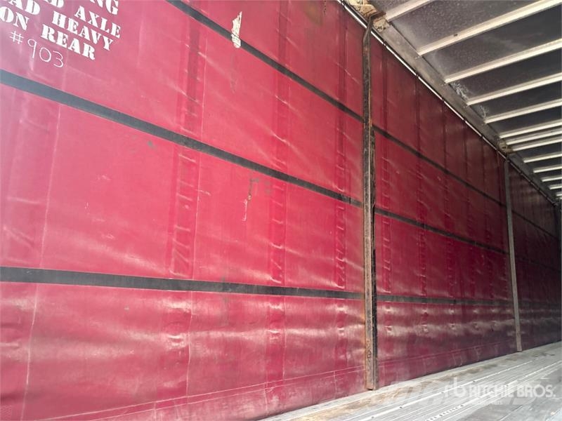 Utility TS2CHA 50 ft T/A Spread Axle Curtain Side Trailer Curtainsideranhänger