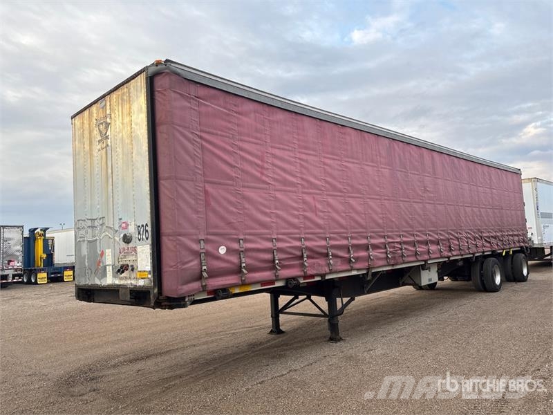 Utility TS2CHA 50 ft T/A Spread Axle Curtain Side Trailer Curtainsider trailers