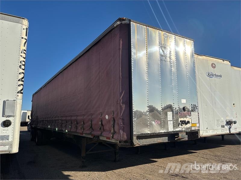 Utility TS2CHA 50 ft T/A Spread Axle Curtain Side Trailer Curtainsideranhänger