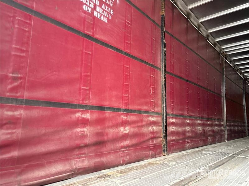 Utility TS2CHA 50 ft T/A Spread Axle Curtain Side Trailer Tents