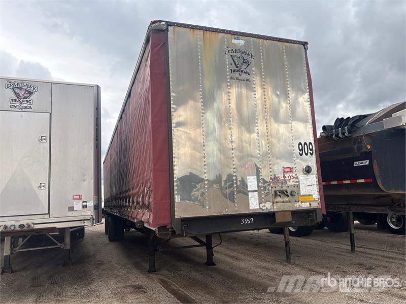 Utility TS2CHA 50 ft T/A Spread Axle Curtain Side Trailer Tents