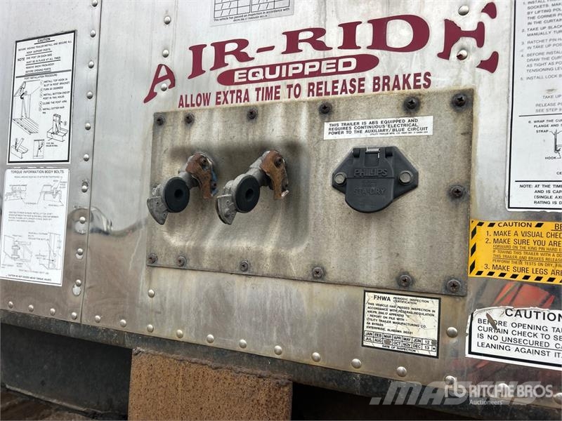 Utility TS2CHA 50 ft T/A Spread Axle Curtain Side Trailer Curtainsideranhänger