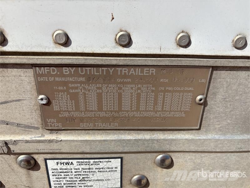 Utility Van Trailer Cajas de remolque
