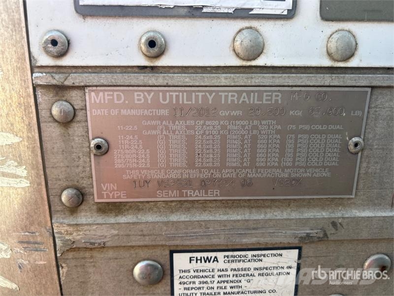 Utility VS2DX Прицепы-фургоны