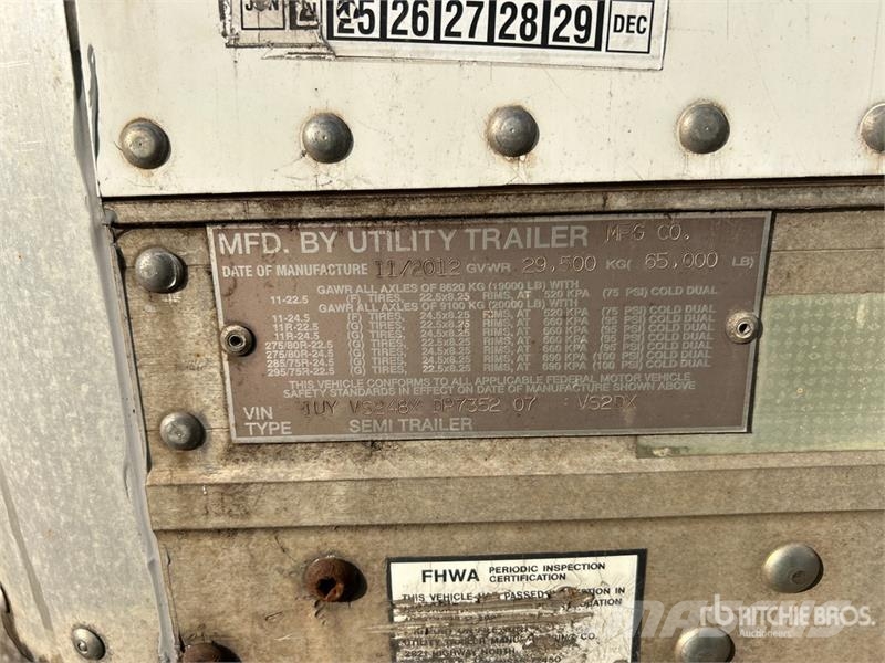 Utility VS2DX Прицепы-фургоны