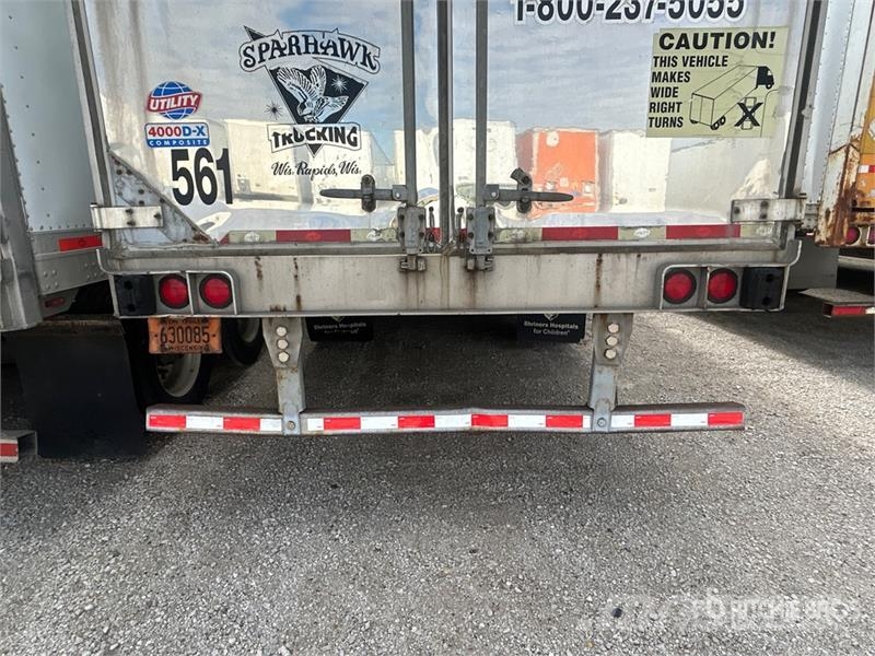 Utility VS2DX Van Body Trailers