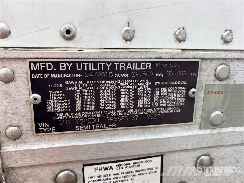 Utility VS2DX Dengtos priekabos