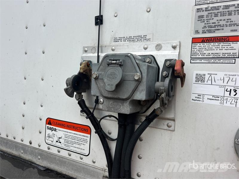 Utility VS2DX Van Body Trailers