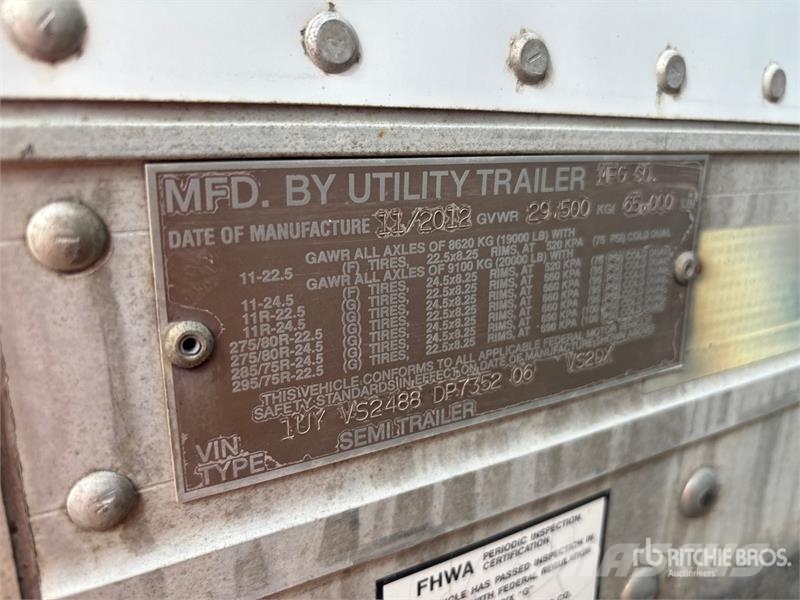 Utility VS2DX Прицепы-фургоны