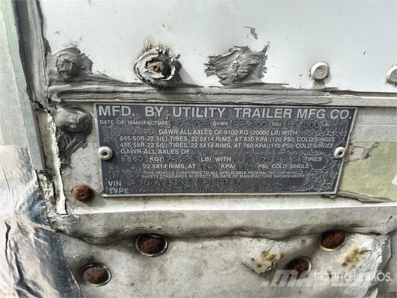 Utility VS2DX Van Body Trailers