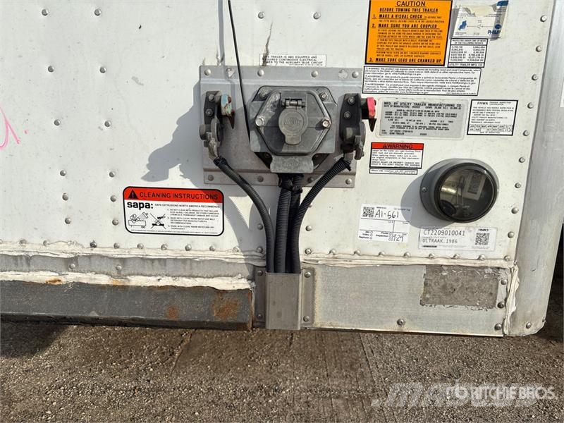 Utility VS2DX Van Body Trailers