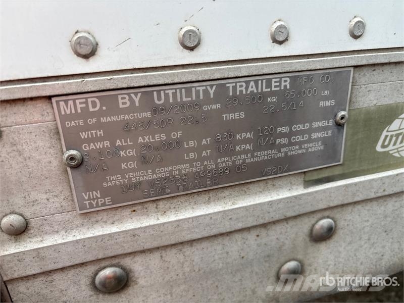 Utility VS2DX 箱體拖車