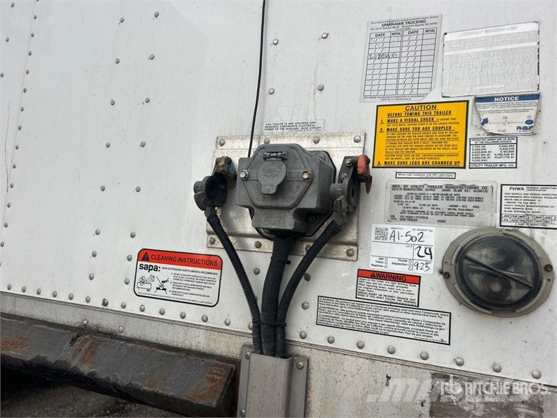Utility VS2DX Van Body Trailers