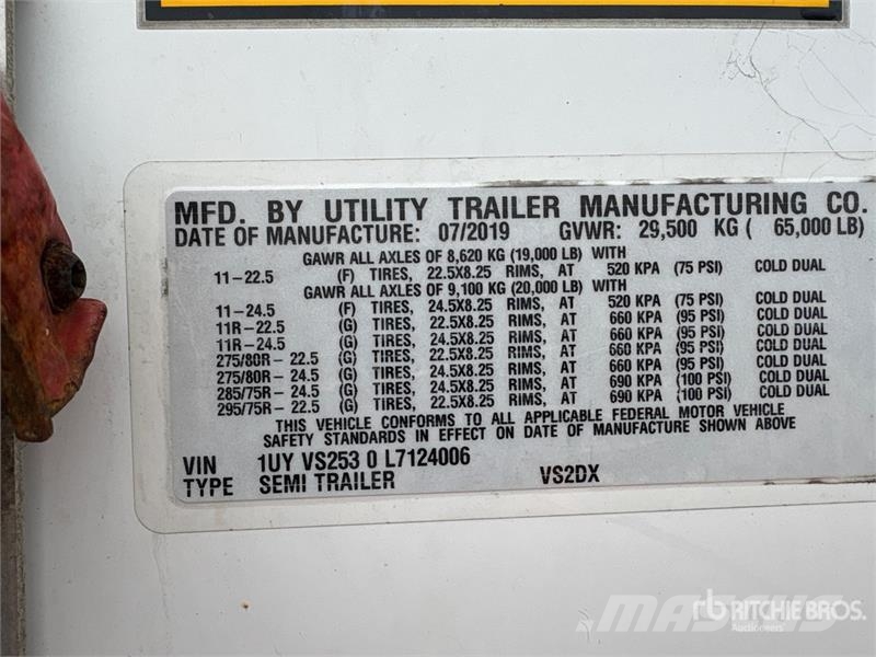 Utility VS2DX Sanduk prikolice